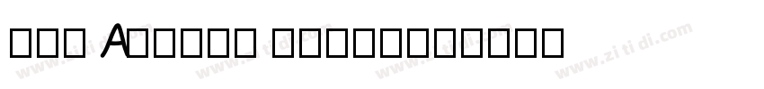 DSX AnuRug Regular字体转换